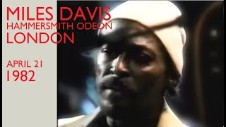 Miles Davis- April 21, 1982 Hammersmith Odeon, London [audio version] Note: NOT April 20- see notes!