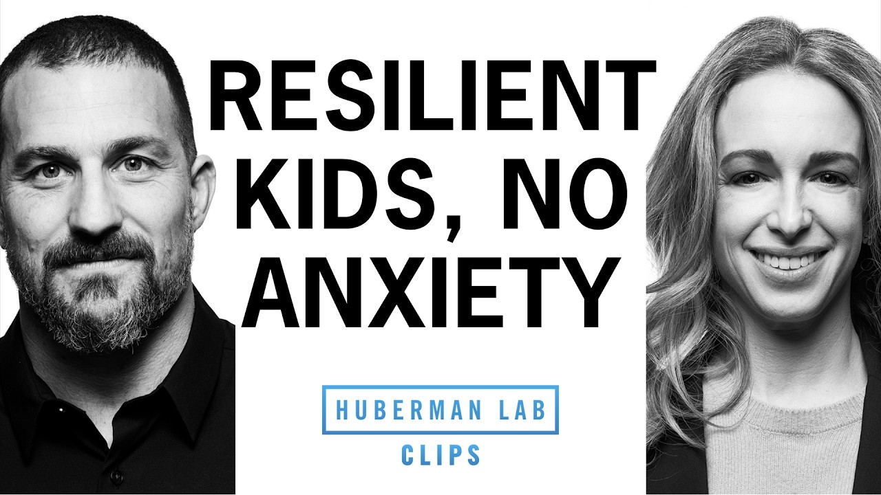 How to Help Kids Learn Resilience Without Anxiety | Dr. Becky Kennedy & Dr. Andrew Huberman