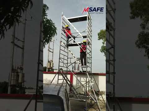 Aluminium Scaffold Erection MSafe