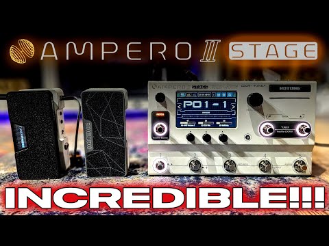 Hotone Ampero II Stage | INCREDIBLE New Tones, Scenes, Presets And Much MORE! Featuring @LeonTodd