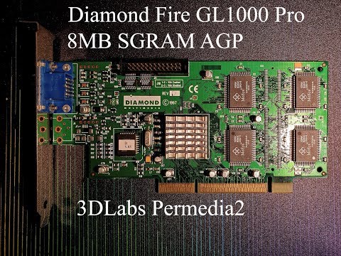 3DLabs Permedia 2 - Diamond Fire GL 1000 pro - Graphics Card - Part1