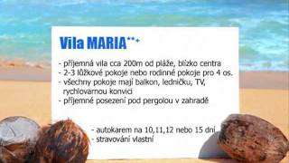 preview picture of video 'Vila Maria - Černomorec - Bulharsko'
