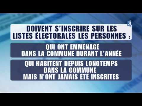 comment s'inscrire sur les listes électorales de sa commune