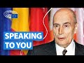 François Mitterrand speech on nationalism | European Parliament