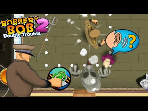 Guard Use Teleport Mine Gameplay Robbery bob 2 All Levels - P14