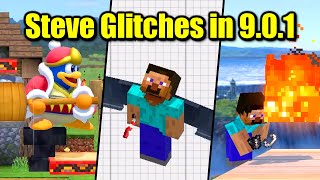 10 Minecraft Steve Glitches in Version 9.0.1 of Super Smash Bros. Ultimate