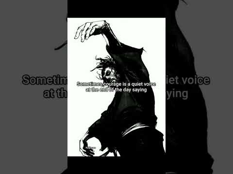 What is true courage? #anime #manga #vagabond #dragonball #attackontitan #mrbeast #demonslayer #MHA