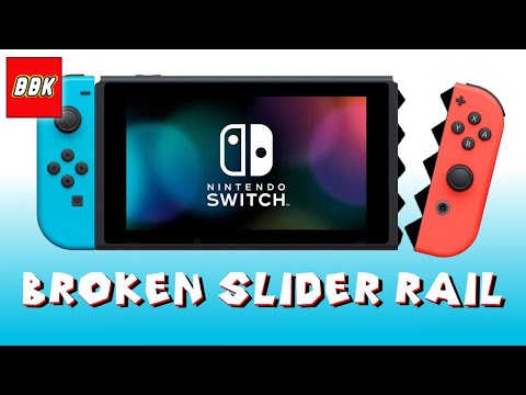 Repairing Broken Nintendo Switch Console Slider Right / Left Rail