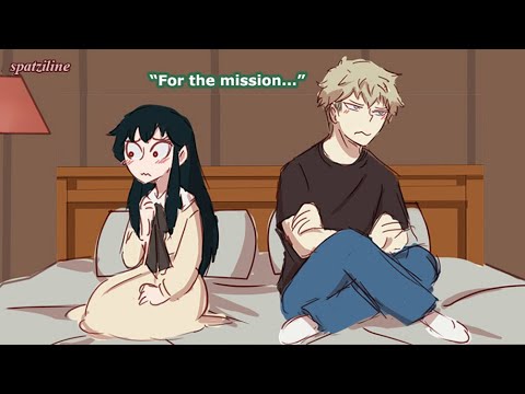 Loid and Yor try to sleep together [Spy x Family Comic]