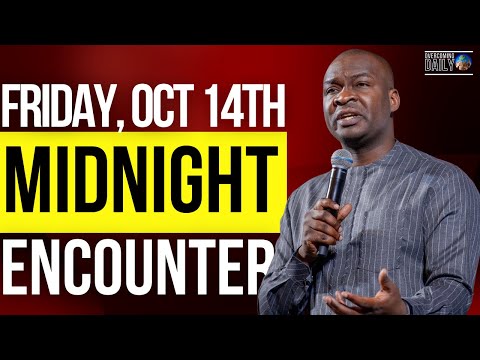 [FRIDAY, OCT 14TH] MIDNIGHT SUPERNATURAL ENCOUNTER WITH THE WORD OF GOD | APOSTLE JOSHUA SELMAN