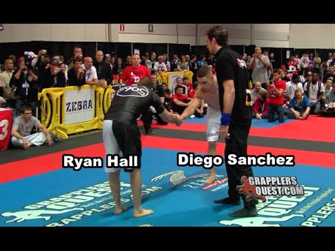 TUF Submission Superfight - RYAN HALL vs. DIEGO SANCHEZ at Grapplers Quest UFC Toronto 2011