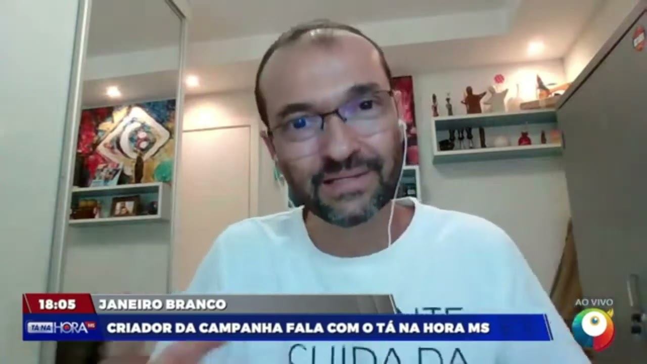 Janeiro Branco 2025: Leonardo Abrahão fala ao Mato Grosso do Sul