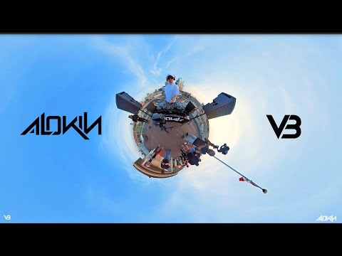 ALOKIN Live in Edmonton, Canada | 2 hour Rooftop Sunset Techno Set | By VisualBox