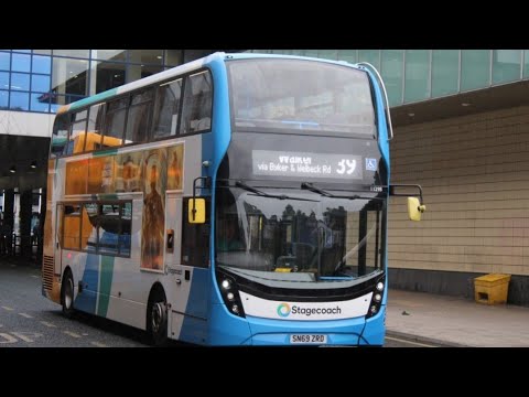 SNE Route:40|Around Newcastle|SN69 ZRD-11298 |Enviro 400MCC.