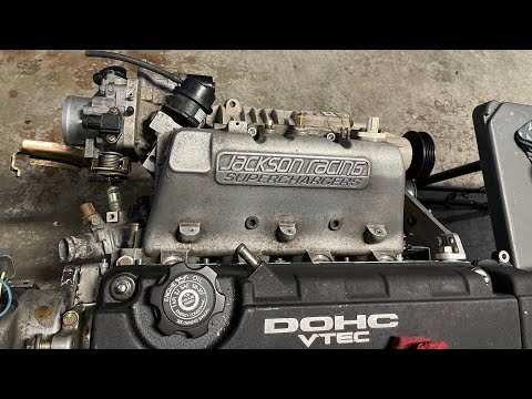B-series B18C1 GSR Jackson Racing Supercharger (Part 1: Intro)