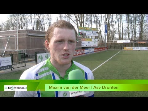 Maxim van der Meer over Asv Dronten - VV Bennekom 1-2