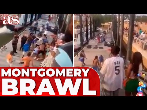 VIDEO of the MONTGOMERY RIVERFRONT BRAWL takes SOCIAL MEDIA by STORM | Diario AS