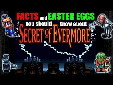 FACTS and EASTER EGGS you should not miss in Secret of Evermore - SNES Trivia
