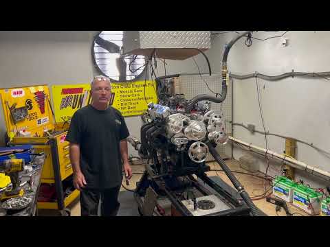 347CI Small Block Ford Stroker Crate Engine Dyno Test