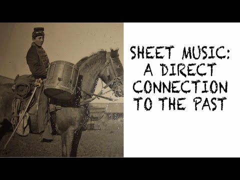 Original Recording of Civil War Songs: A direct connection to the past