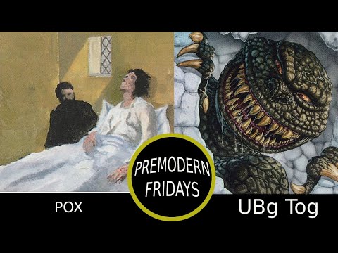 Premodern Fridays | Episode 3 | Psychatog caught the POX | UBg Tog vs Monoblack POX |