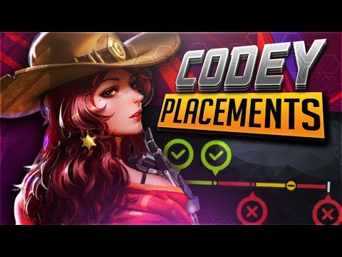 CODEY PLACEMENTS DPS! HUGE SR?! [ OVERWATCH SEASON 19 TOP 500 ]