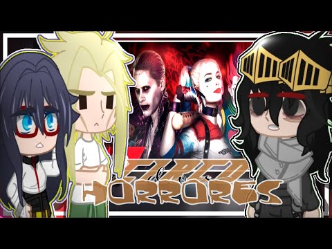 •|🤡💀| Heróis Reagindo ao rap Coringa, Harley, Hisoka e It|👅👀|• {CIRCO DOS HORRORES 2} - [GC] 7mz