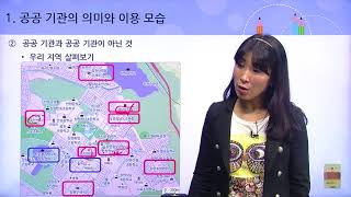 [백점맞는사회]13. 4학년 사회 3  지역의 공공 기관과 주민 참여 3  ① 우리 지역의 공공 기관1