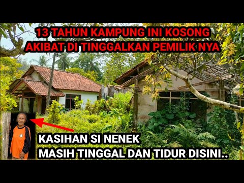 TIDUR DI KELILINGI PULUHAN RUMAH KOSONG DI KAMPUNG MATI SEPERTI DESA MATI GUNUNG SINABUNG