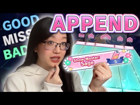 my append journey begins... | Project Sekai