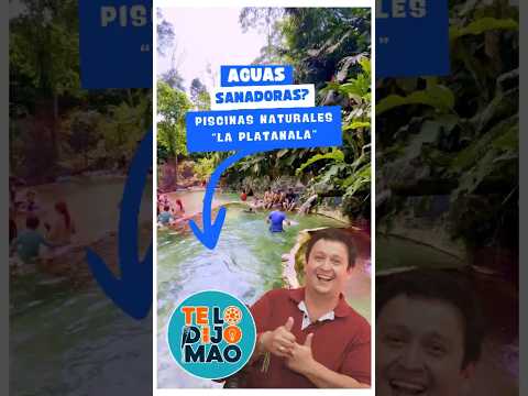 Visitamos las piscinas naturales "La platanala" en el municipio de #SanVicentedeChucuri