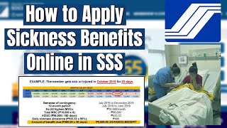 Paano mag Apply sa SSS ng Sickness Benefits sa Online