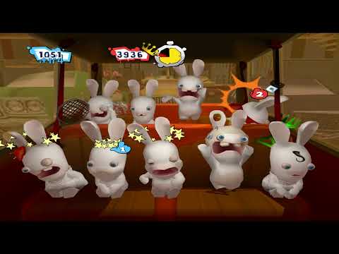 Rayman Raving Rabbids 2 (Wii) - Two Player Longplay