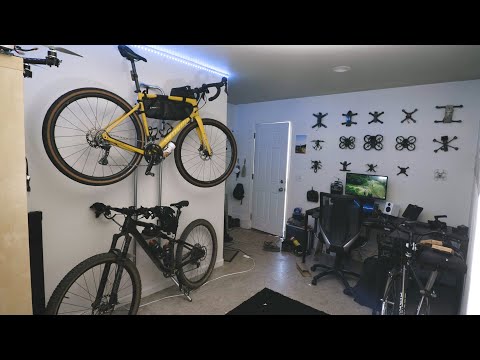 60$ Indoor Delta Bike Rack from Amazon