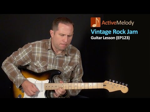 Vintage Rock Jam Guitar Lesson - Robin Trower, Dave Mason - EP123