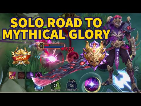 Hanzo in Mythic - Solo Road to Mythical Glory Challenge #11 | Mobile Legends
