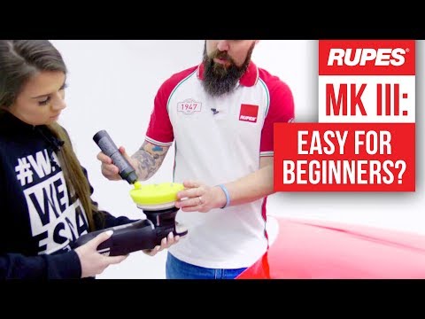 Can a BEGINNER use a Rupes Bigfoot Mk III Polisher? | ft. Dylan von Kleist