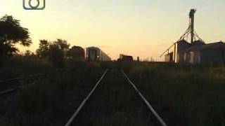 preview picture of video 'Ferrocentral con el Tren Nacional por la Paz y la No Violencia pasando por Rosales'