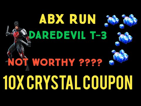 10x Crystal Coupon Giveaway |DareDevil T3 ABX Showcase | Mk Gaming 4059