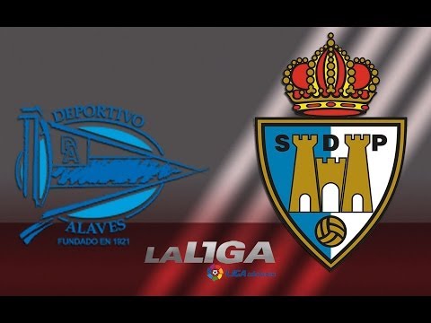 Gol de Javi Lara (1-1) en el Deportivo Alavés - SD Ponferradina - HD