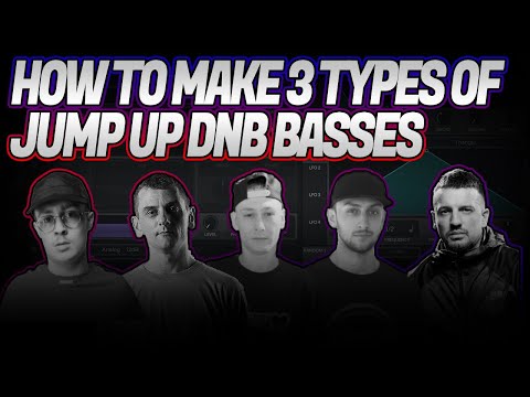 How To Make 3 Types of Jump Up Bass Sounds [Jump Up Drum & Bass Tutorial - Ableton]