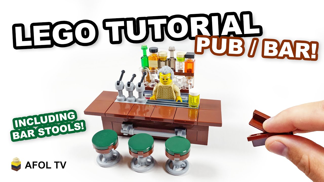LEGO Bar & Beer Taps [Build Tutorial!]