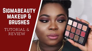 Sigma beauty makeup tutorial and review| 2018
