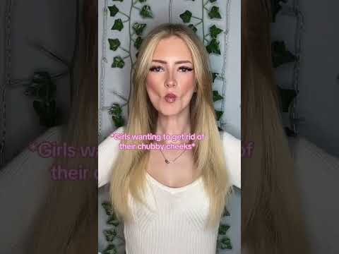 POV : chubby cheeks vs non chubby cheeks… #chubbycheeks #insecure #awareness #cheeks #relatable