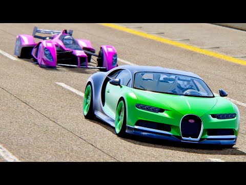 Red Bull x2010 5000HP vs Bugatti Chiron with NOS - Nardo Speed Ring