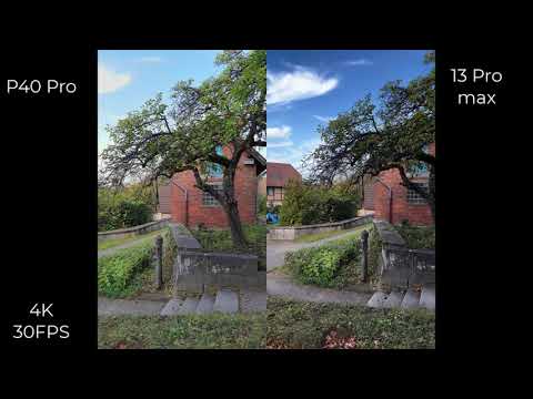 iPhone 13 Pro Max vs. Huawei P40 Pro Video comparison (4K, Ultrawide, Zoom, Selfie)