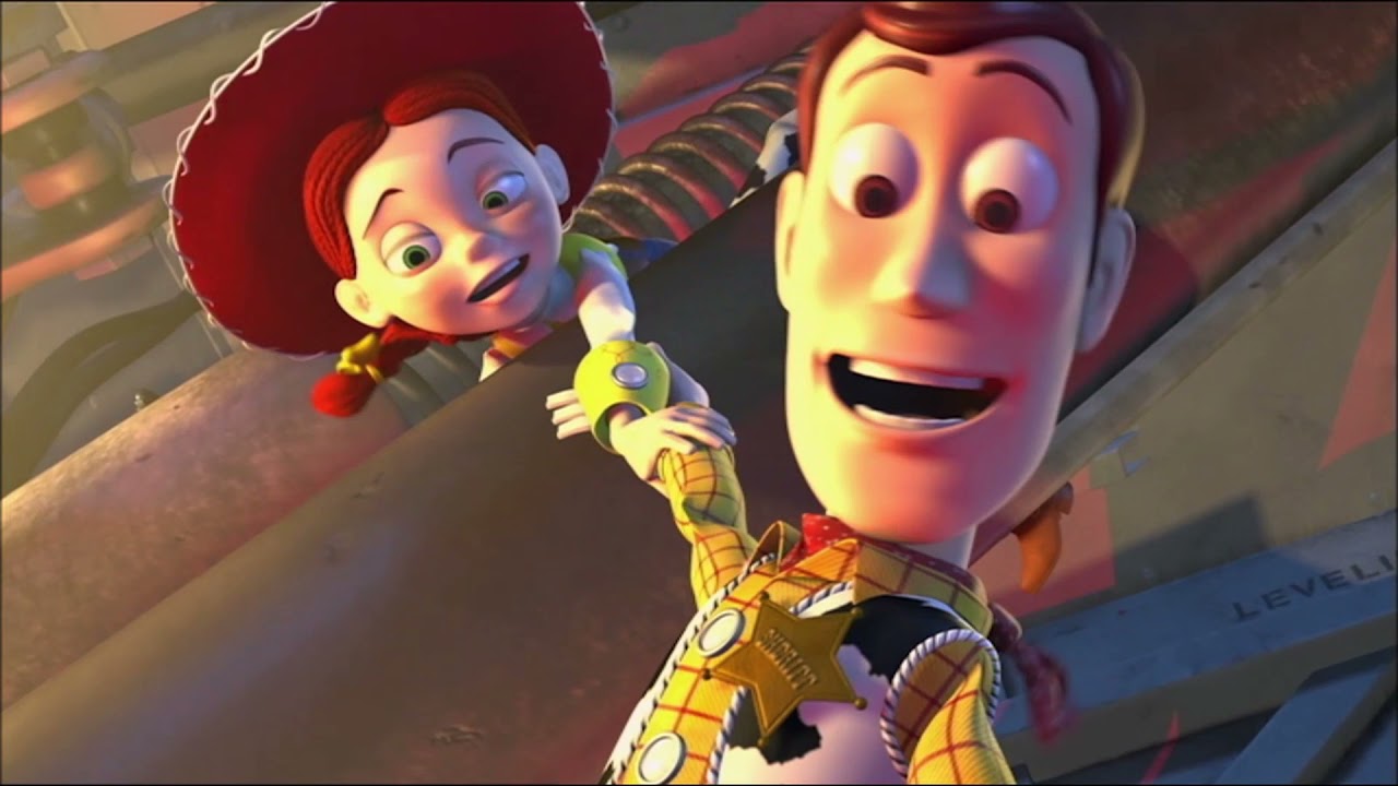 Toy Story 2 - Woody and Jessie Escape the Plane (AUS/UK Pitch)