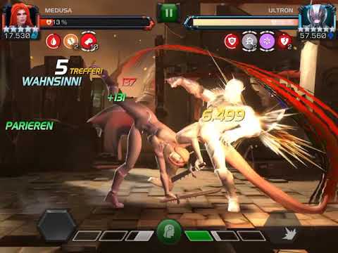 Mcoc | Act 6.1.2 - Bossfight | 5* r5 Medusa vs. Ultron