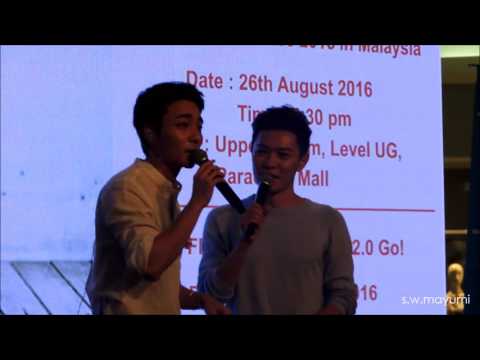 160826 로이킴 (Roy  Kim) - Speaking Chinese [FANCAM - Showcase in Malaysia 말레이시아]