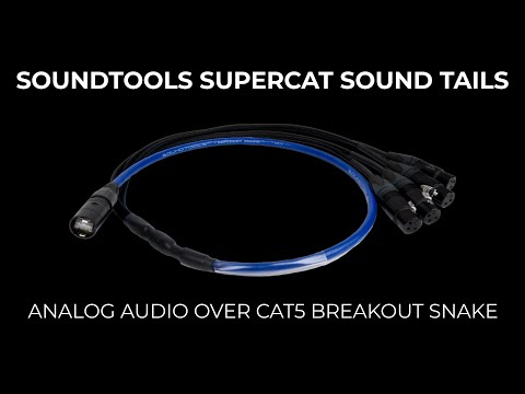 SoundTools SuperCAT Sound Tails - Analog Audio Over CAT5